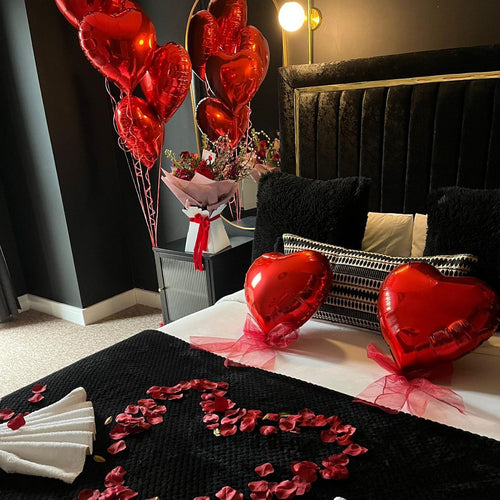 Floral and Balloon Arrangement