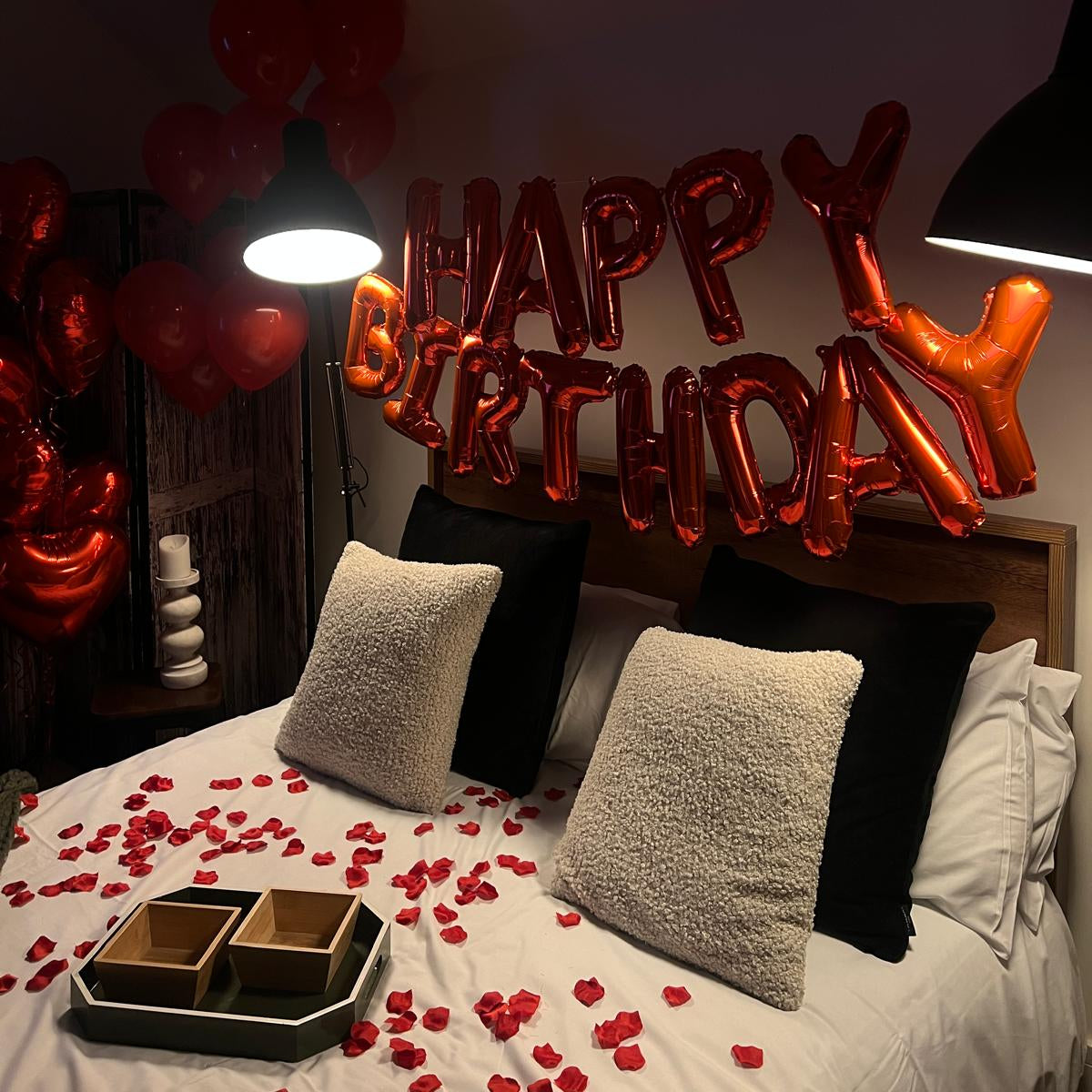 Floral and Balloon Arrangement