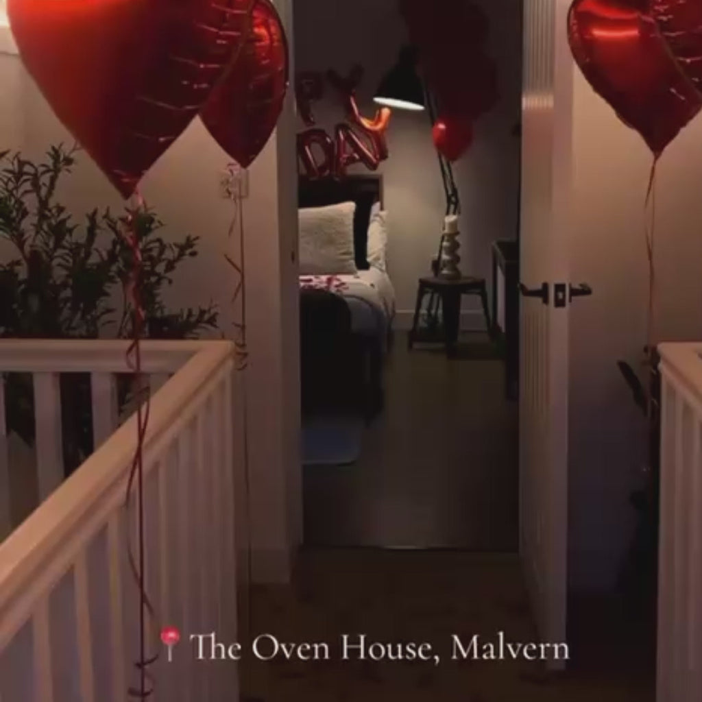 Floral and Balloon Arrangement
